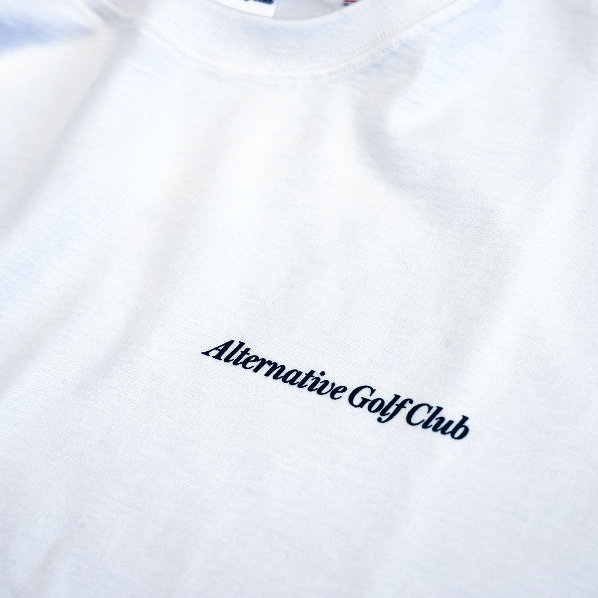 AGC Logo Long sleeve T-Shirt（White）