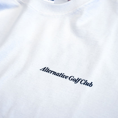 AGC Logo Long sleeve T-Shirt（White）