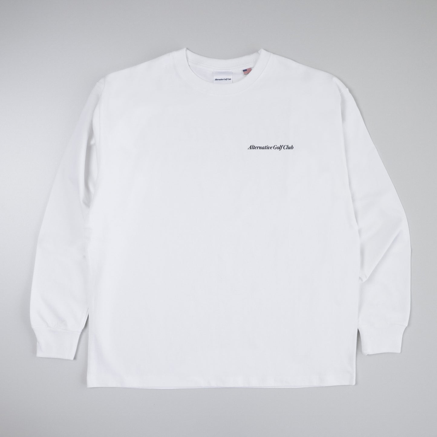 AGC Logo Long sleeve T-Shirt（White）