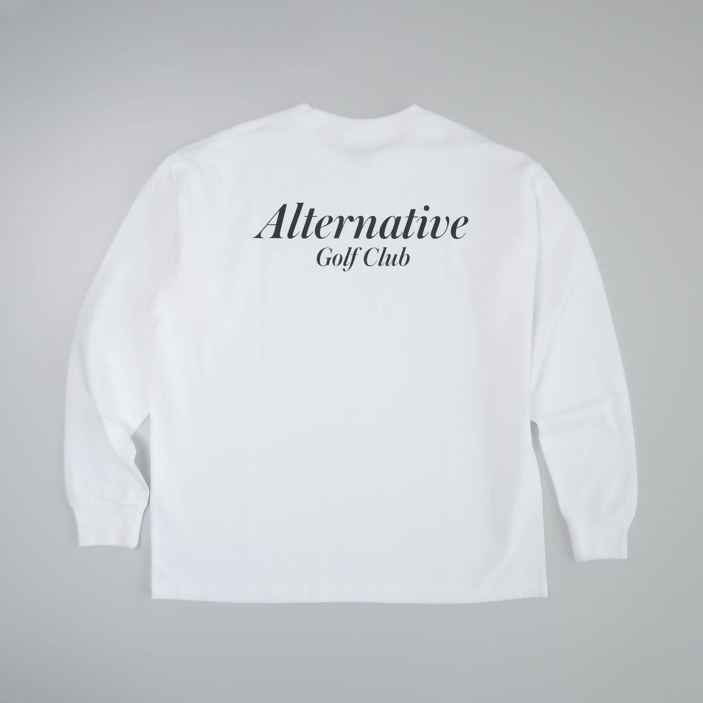 AGC Logo Long sleeve T-Shirt（White）